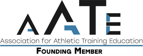 A company logo says "Association for Athletic Training Education."