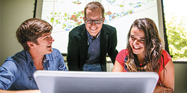 Digital Harrisburg helps future generations- three people smiling 