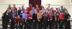 Group photo of Men's Ensemble 