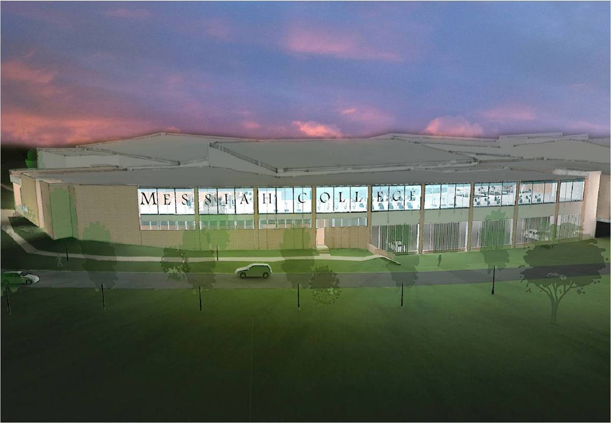 Prototype image for the new Eisenhower sports center.