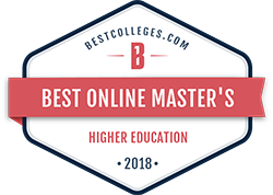 Best Colleges online higher education masters logo