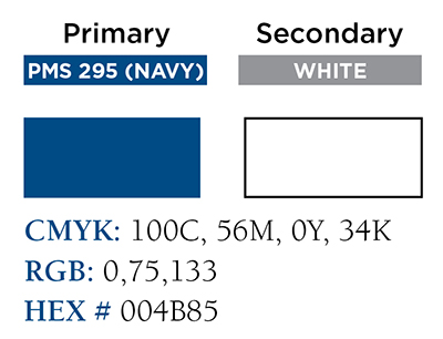 athletics primary secondary colors