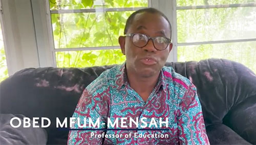 Screen shot of Obed Mfum-Mensah