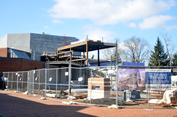 Construction site of the High Center for Worship and Performing Arts