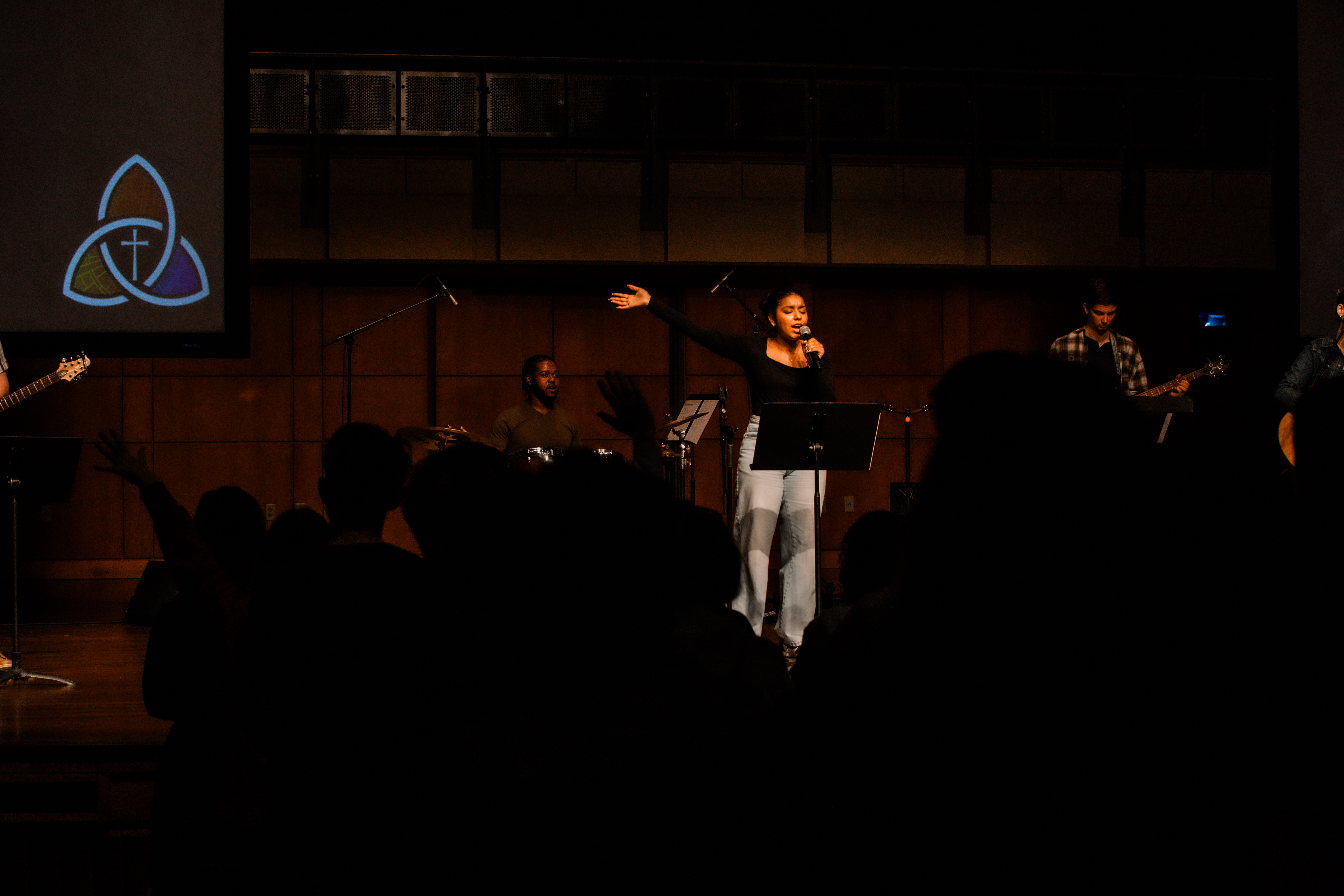 A Chapel band playing