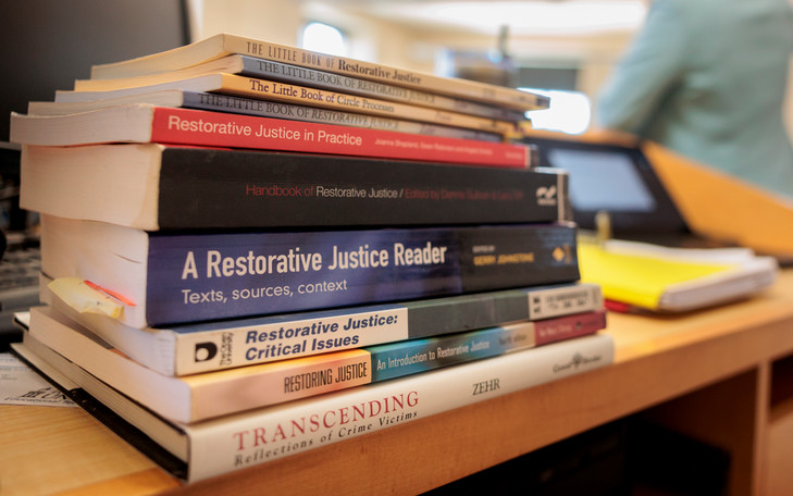 A stack of books