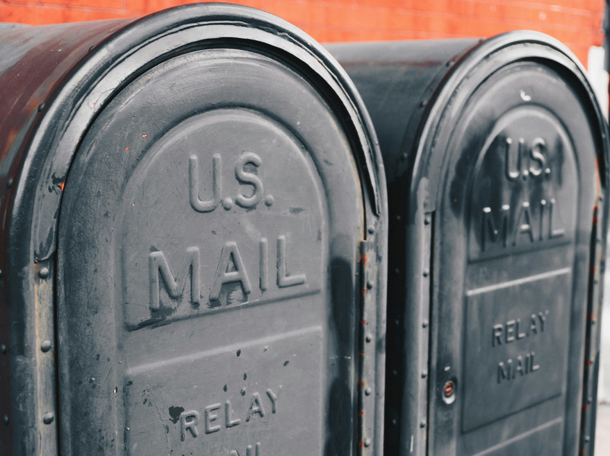 Two US Mailboxes.