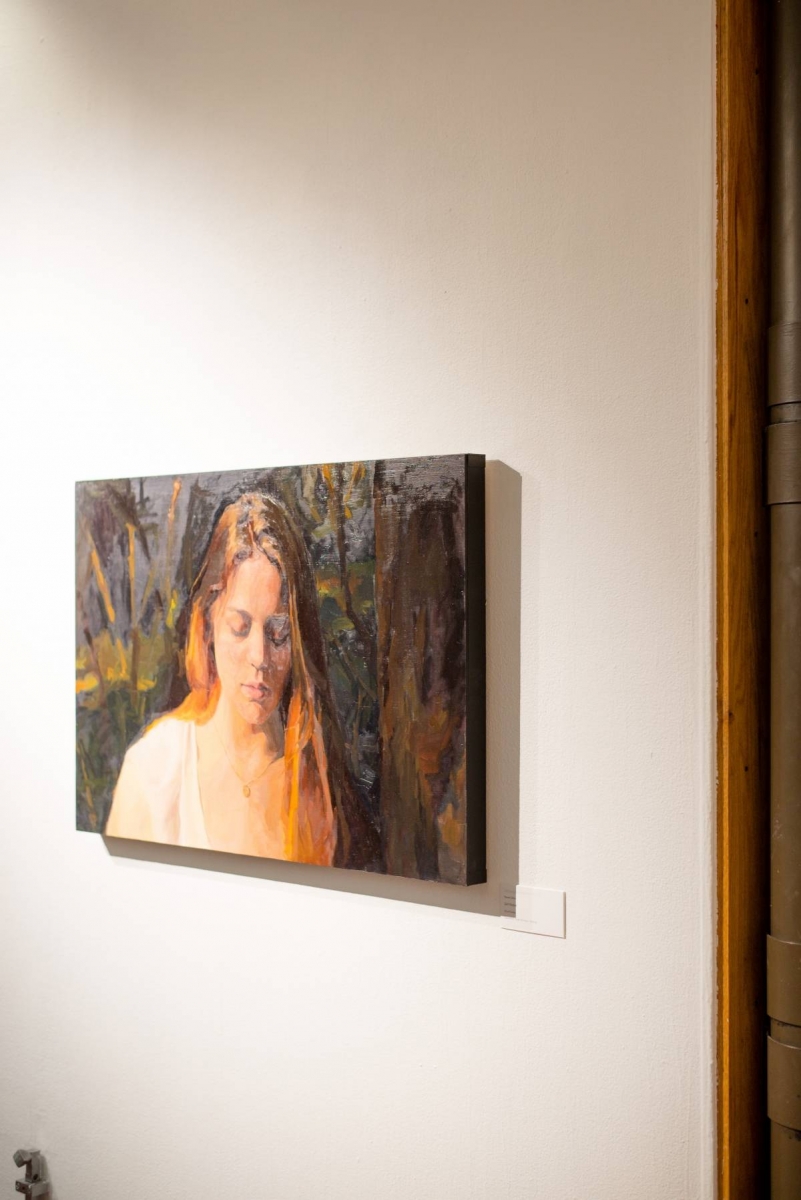 A piece of art at the 2017 Annual Juried Student Show.