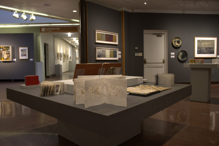 Room full of various art pieces