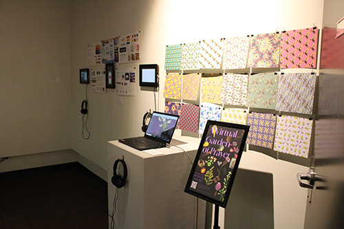 The digital art exhibition.