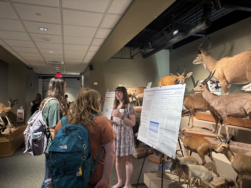 Maggie Hosler at SEH Symposium Poster Session