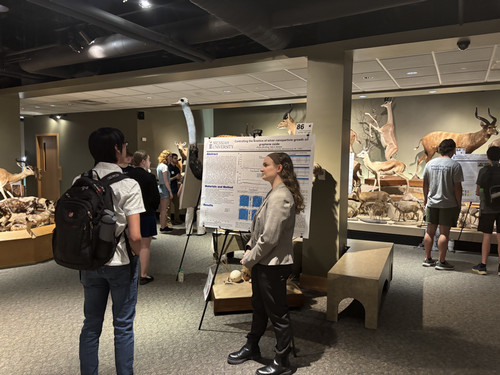 Shelby Wendling at SEH Symposium Poster Session