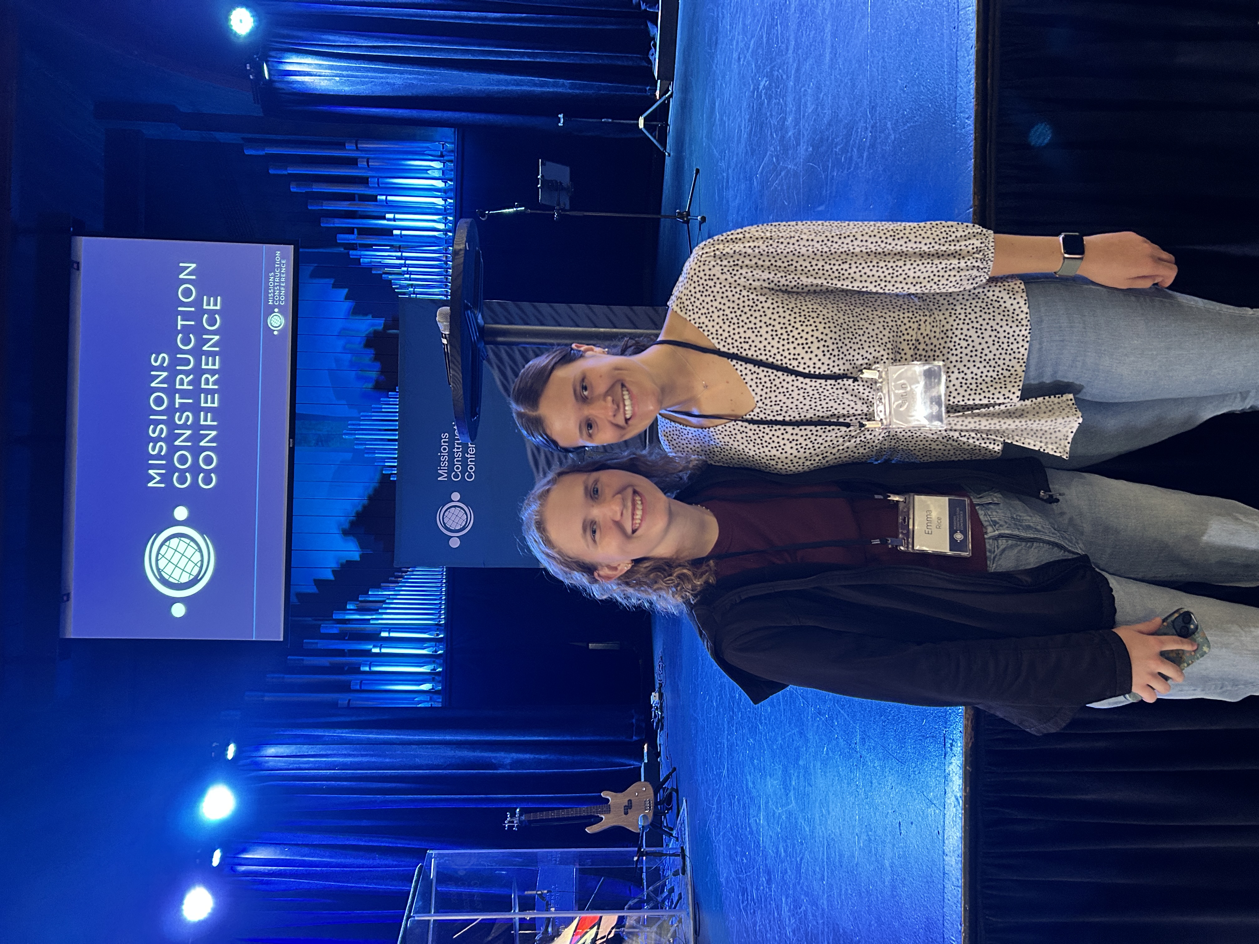 Caitlin Renner at the Missions Construction Conference