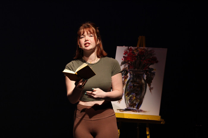 Students performing Spring Senior Series '24.