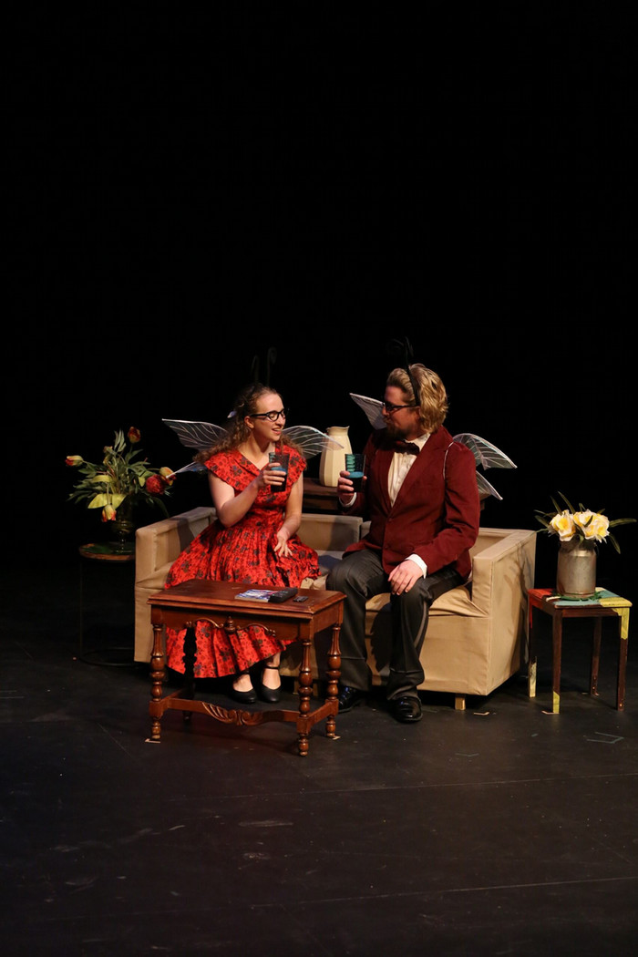 Performers on stage during Senior Series I & II '24-'25.