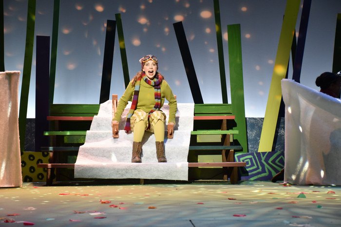 Students performing A Year with Frog and Toad.