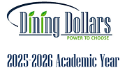 Dining Services, Dining Dollars 2025 2026 logo