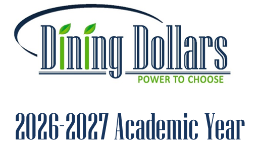 Dining Services, Dining Dollars 2026 2027 logo