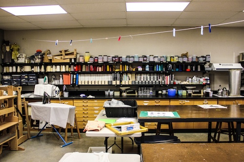 Textiles studio