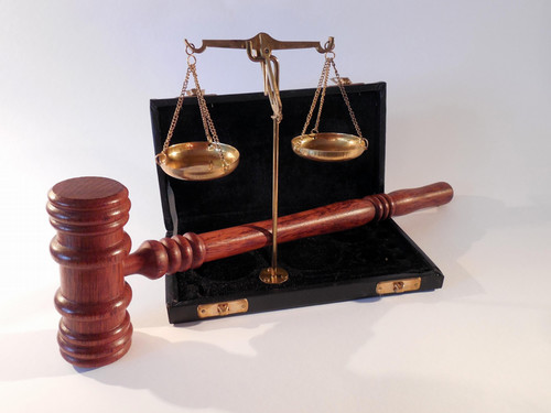 gavel and scale