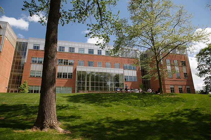 The Boyer Center, side view.