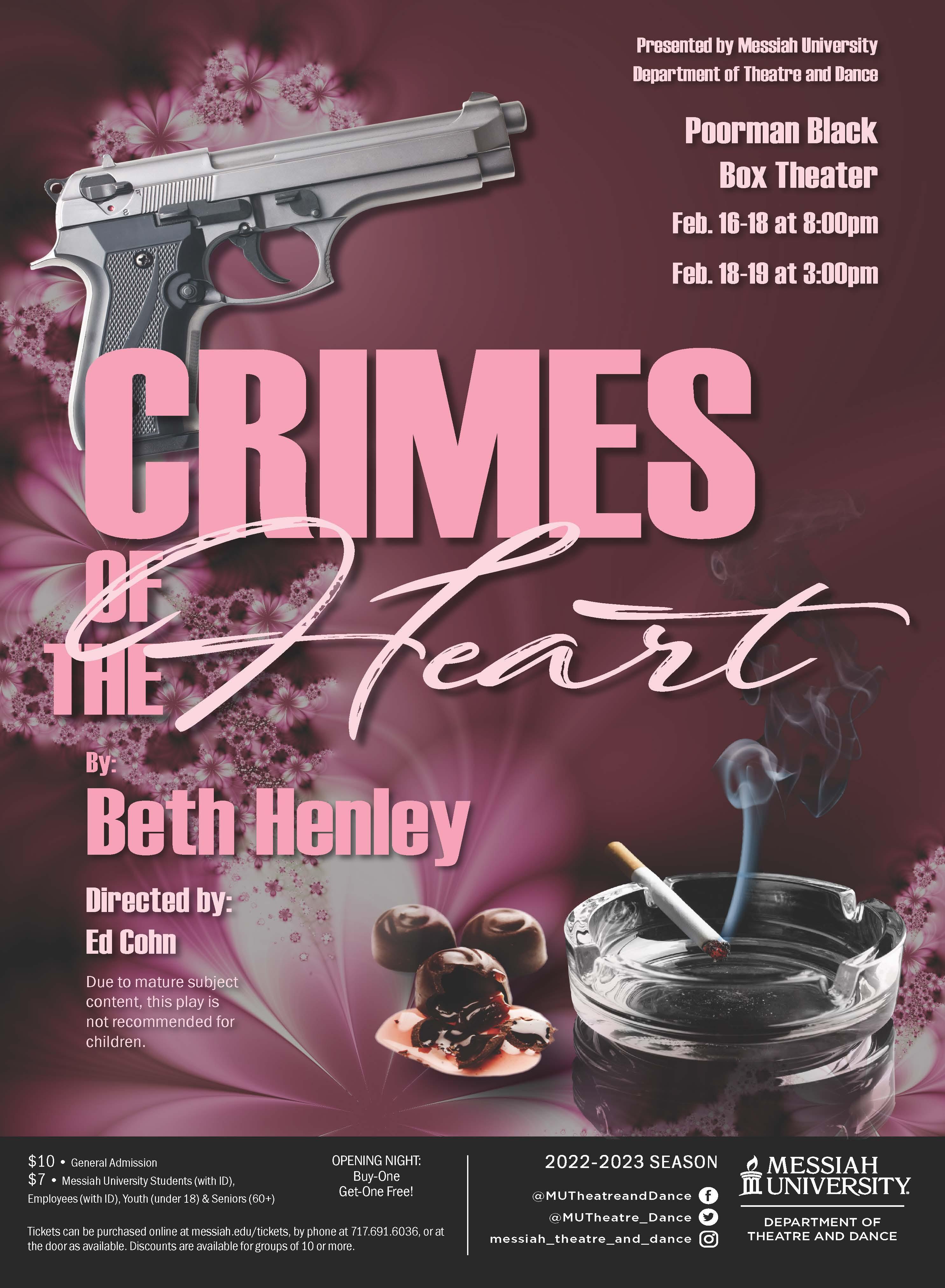 6630 Crimes of the heart poster