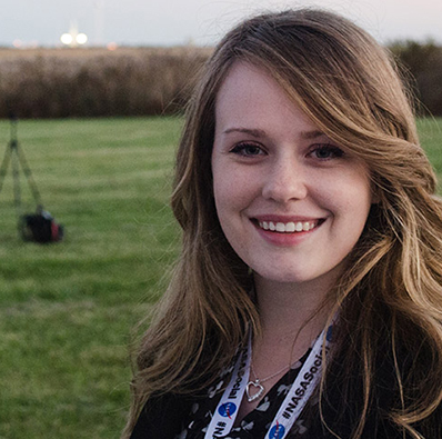 Ally Coonradt in field