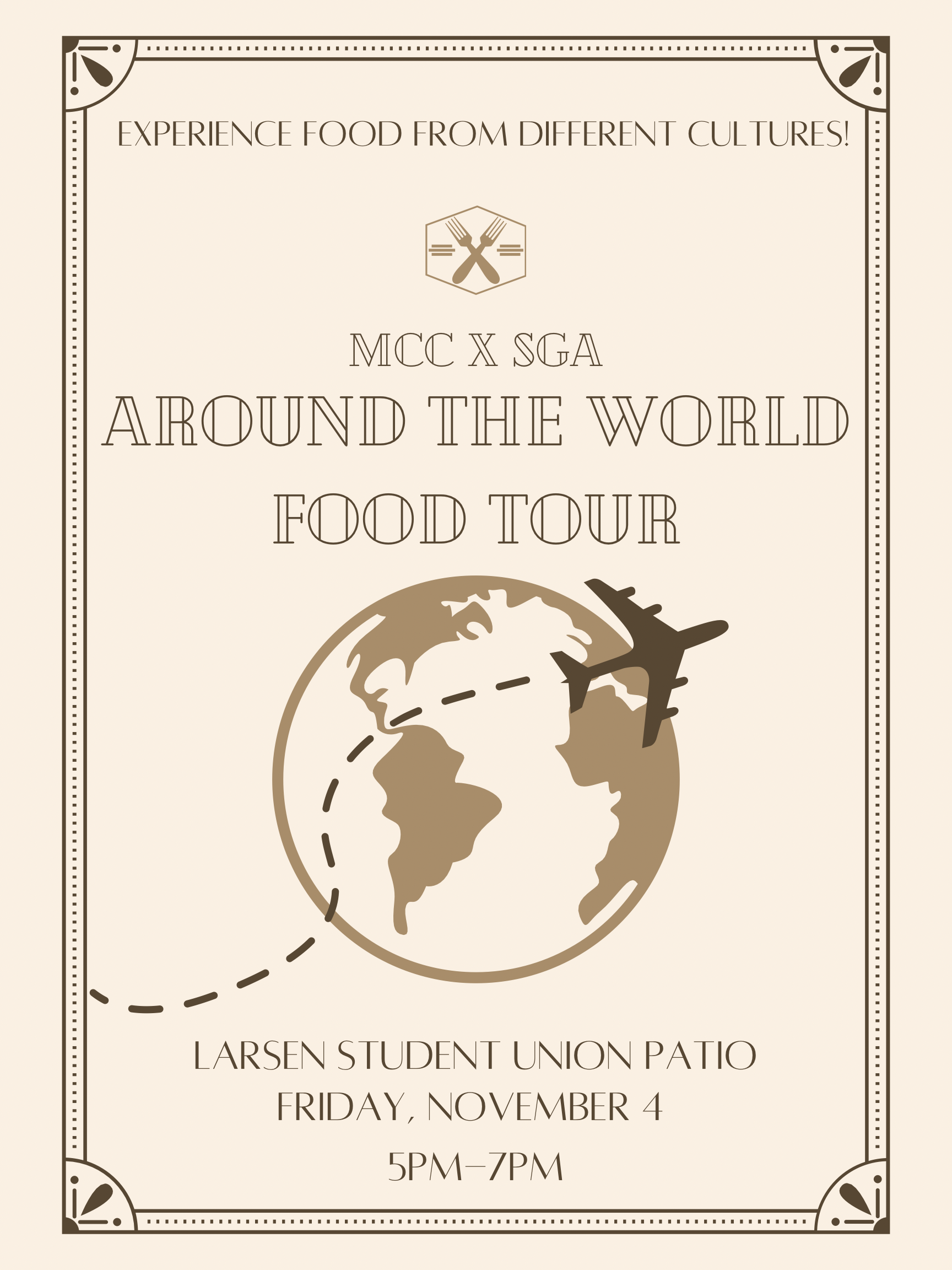 Around the world food tour