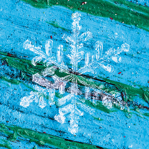 Avalanche pro finds art in photographing snowflakes