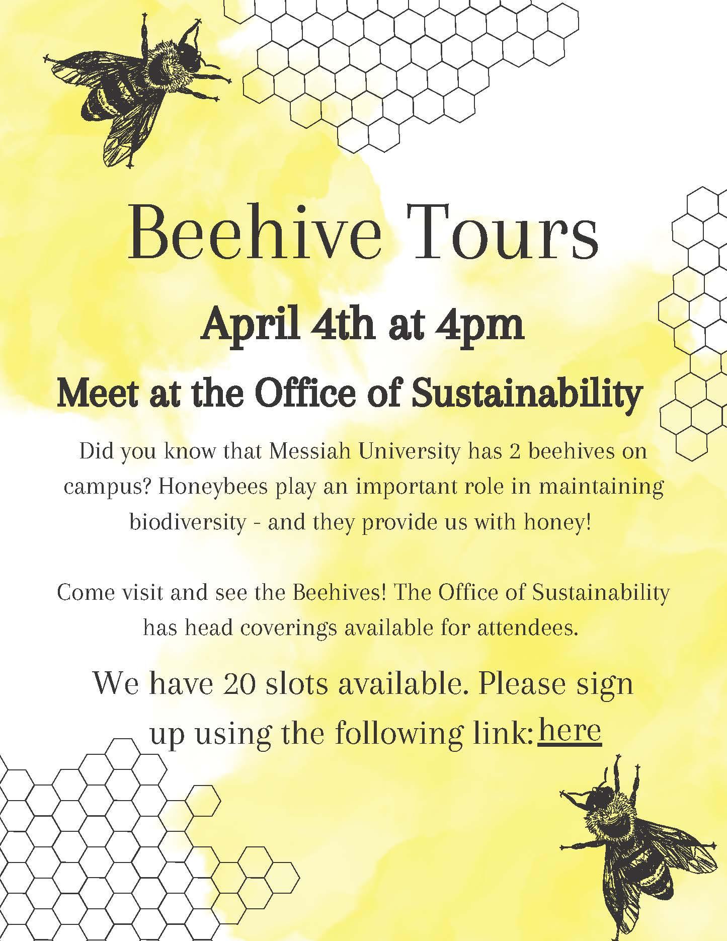 Bee hive tours picture