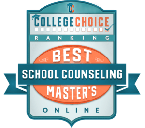 Best online masters in school counseling logo