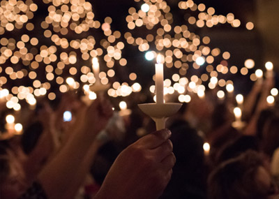 Candle light celebration