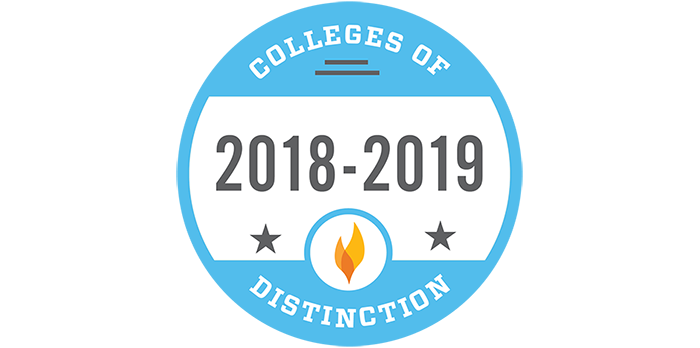 Overall college of distinction logo