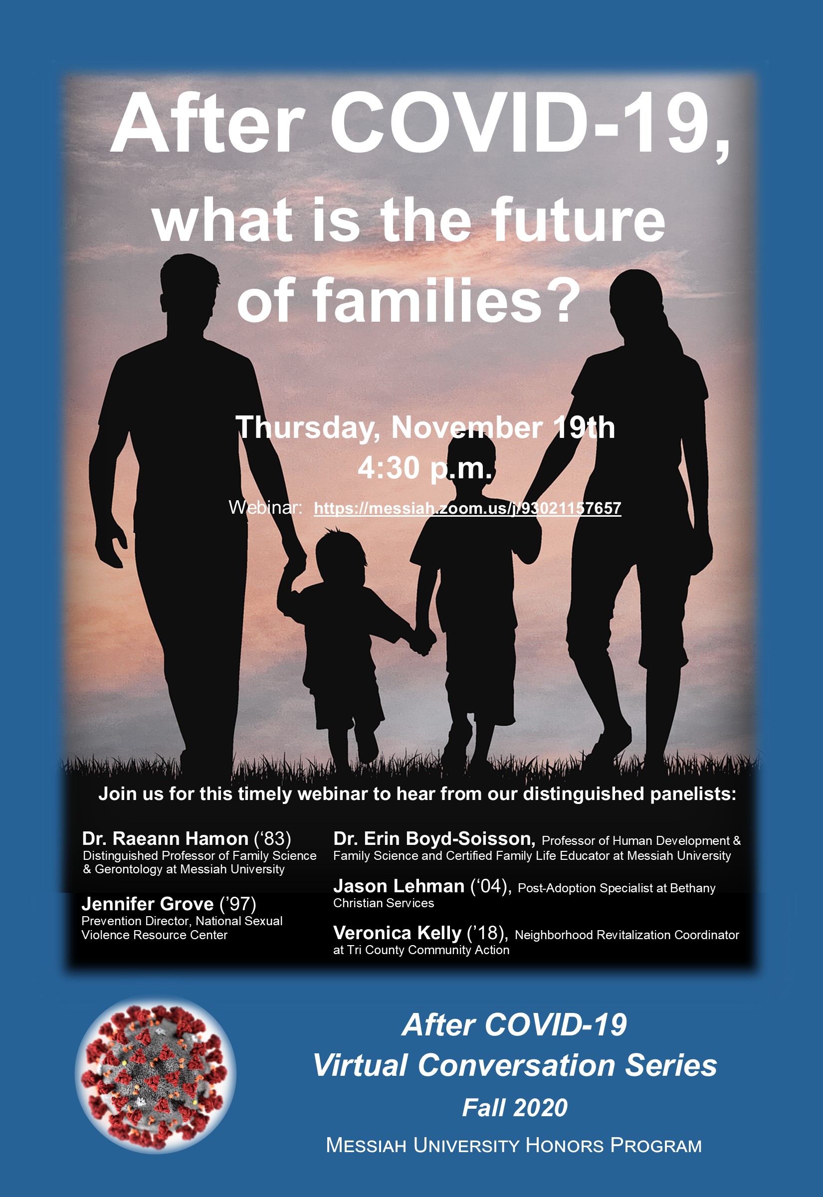 Covid families poster