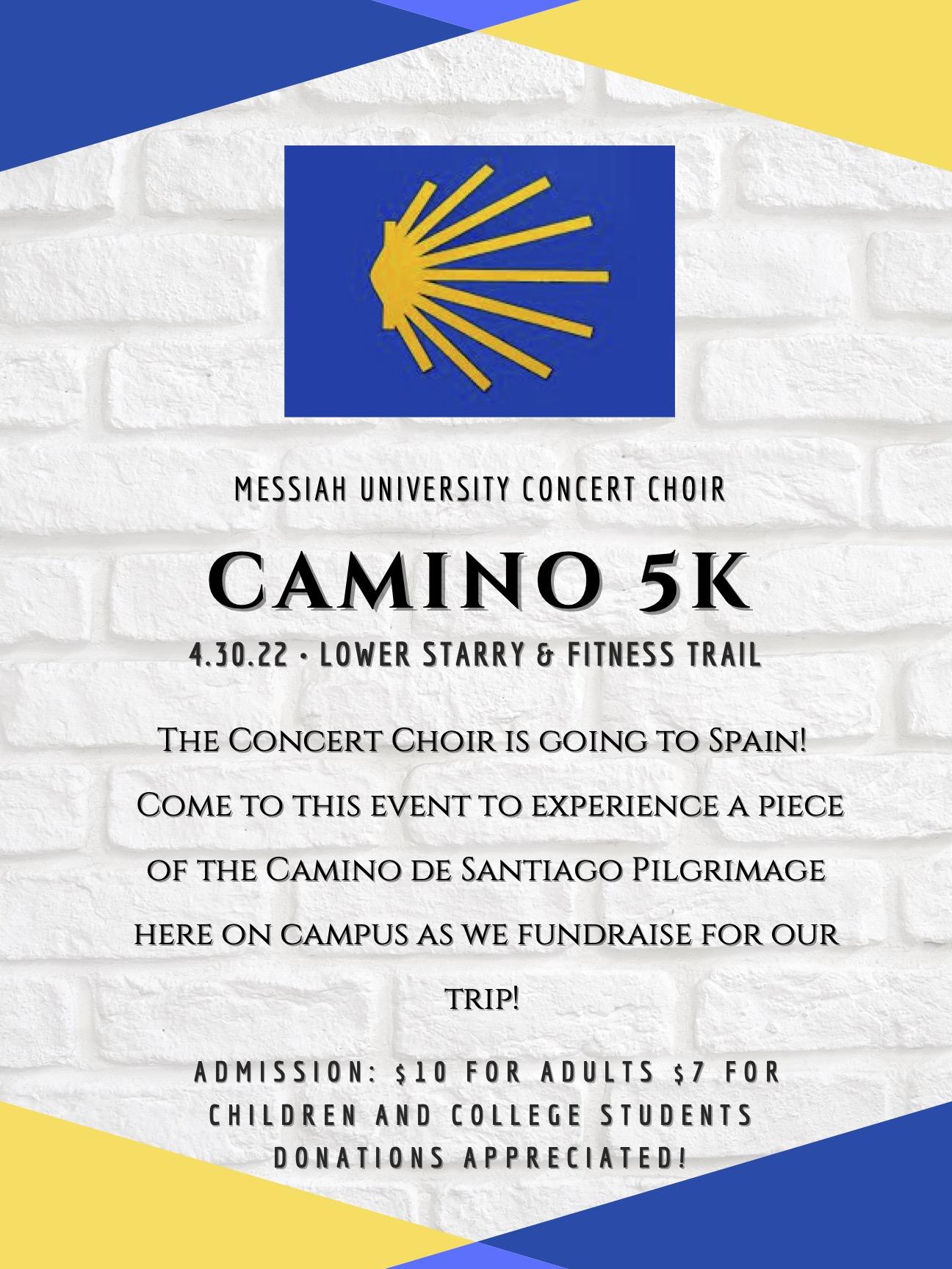 Camino 5k poster