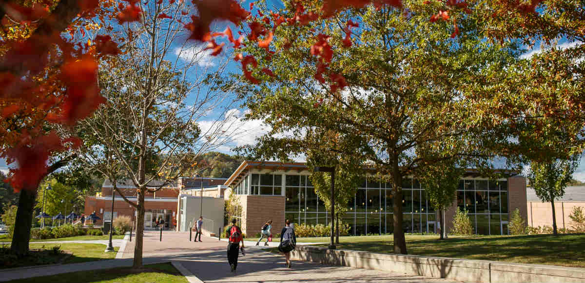 campus in fall