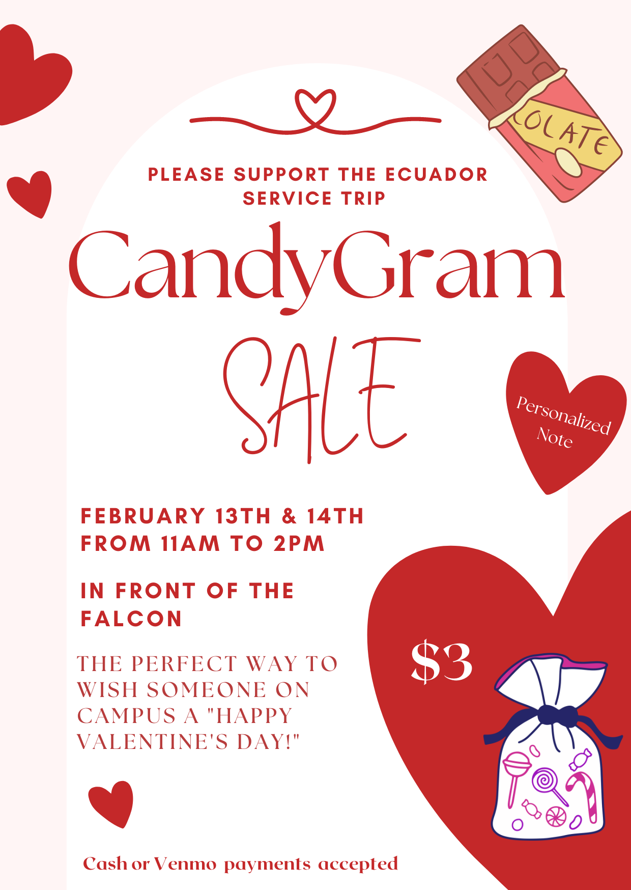 Candygram sale poster