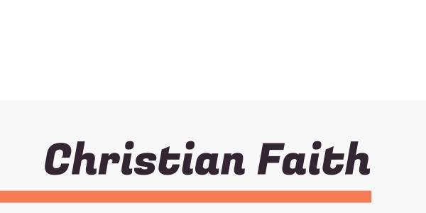 Christian faith