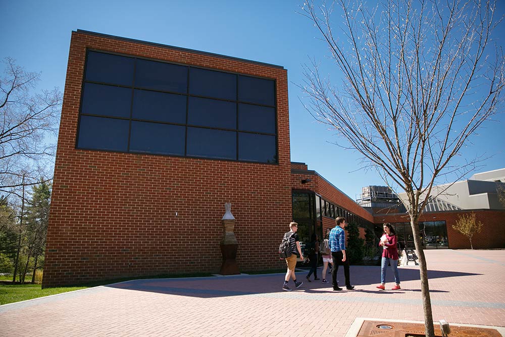 Climenhaga Fine Arts Center Exterior.