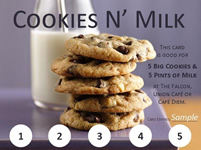 Image of cookie coupons.
