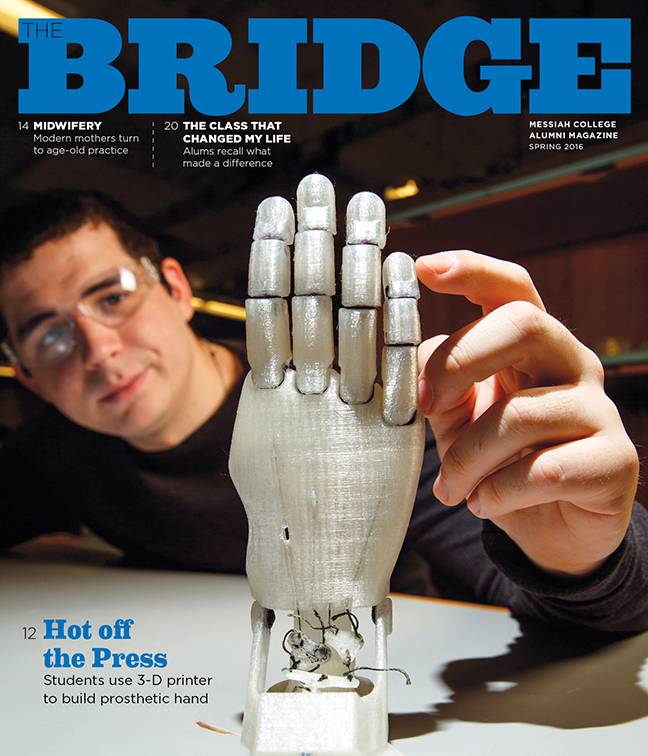 Spring 2016 cover The Bridge