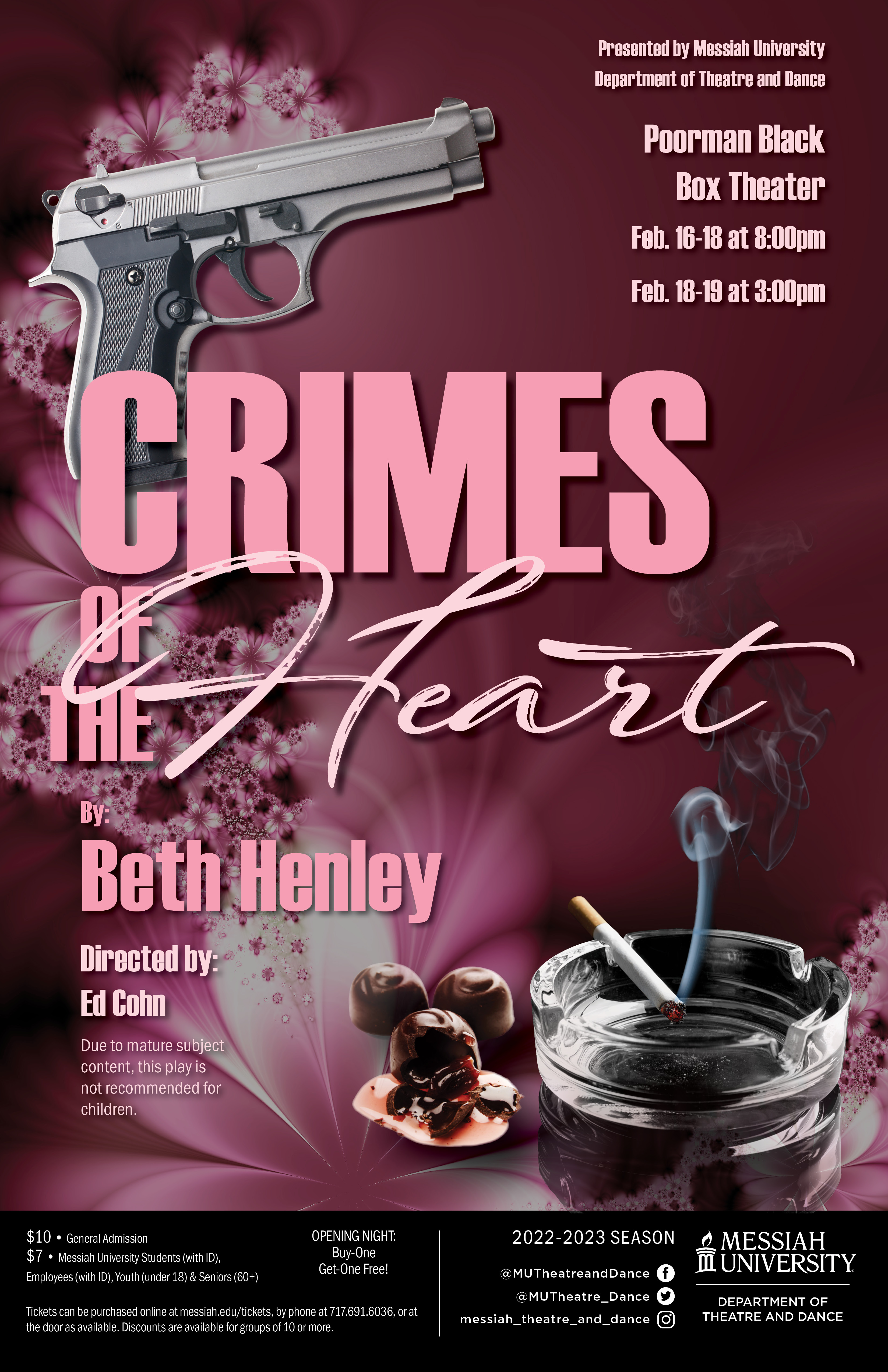 Crimes of the heart poster