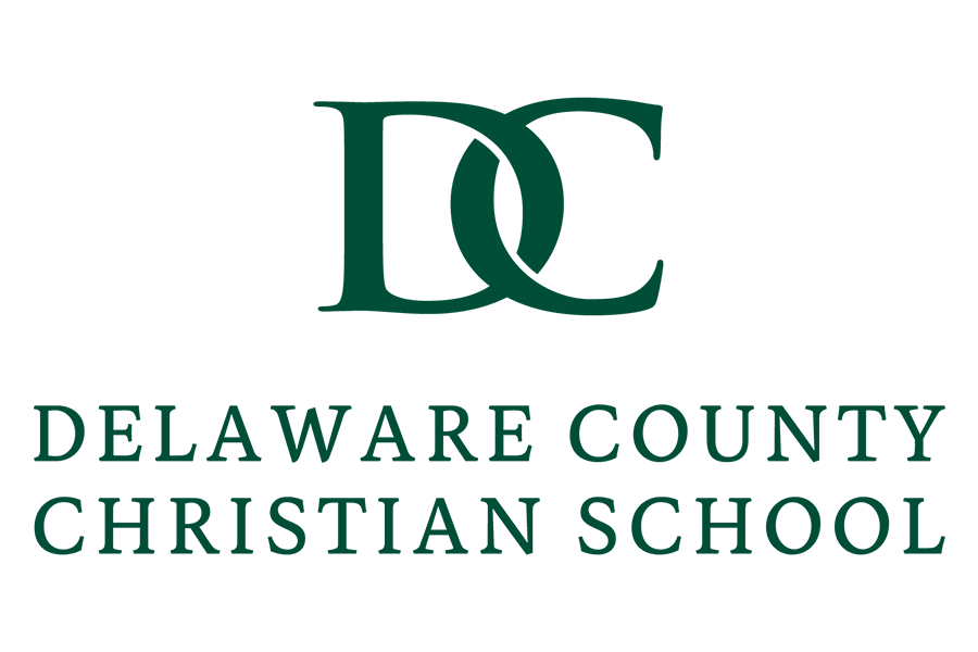 Delaware county christian school logo