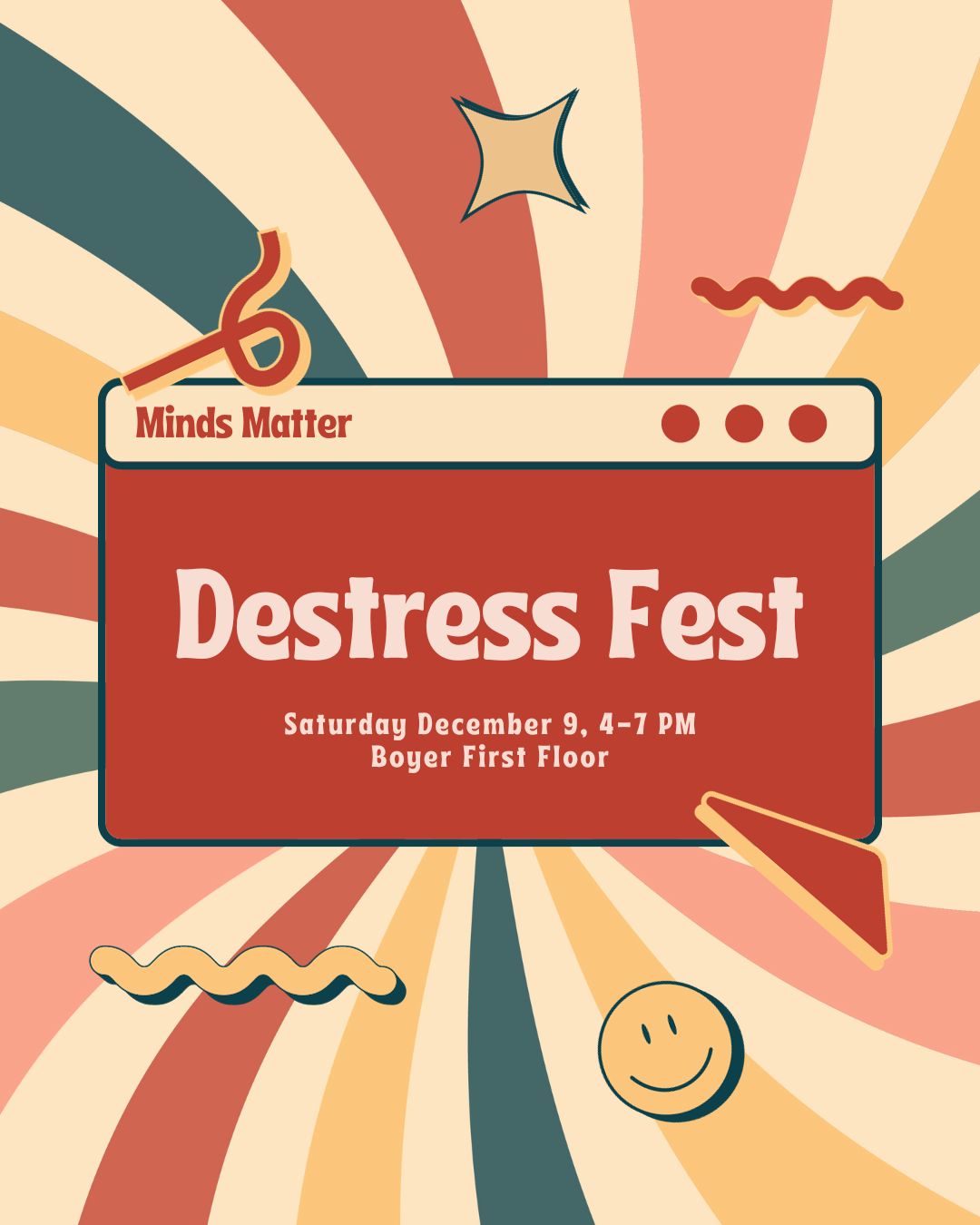 Destress fest post