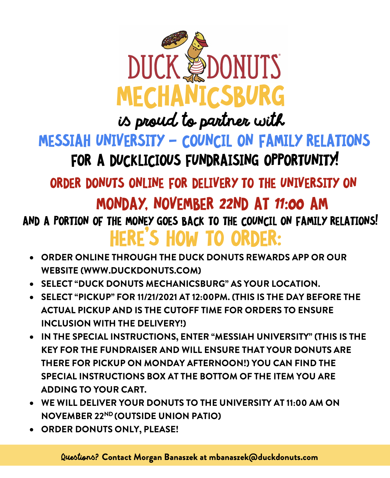 Duck donuts