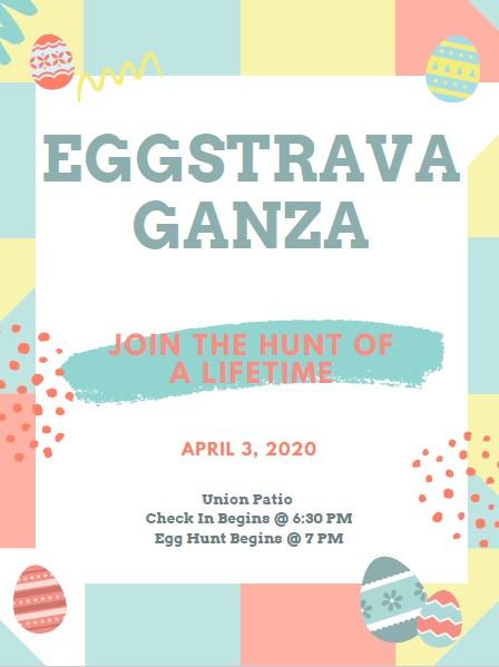 Eggstravaganza flyer
