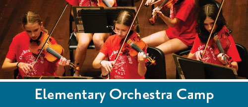 Elementary Orchestra camp