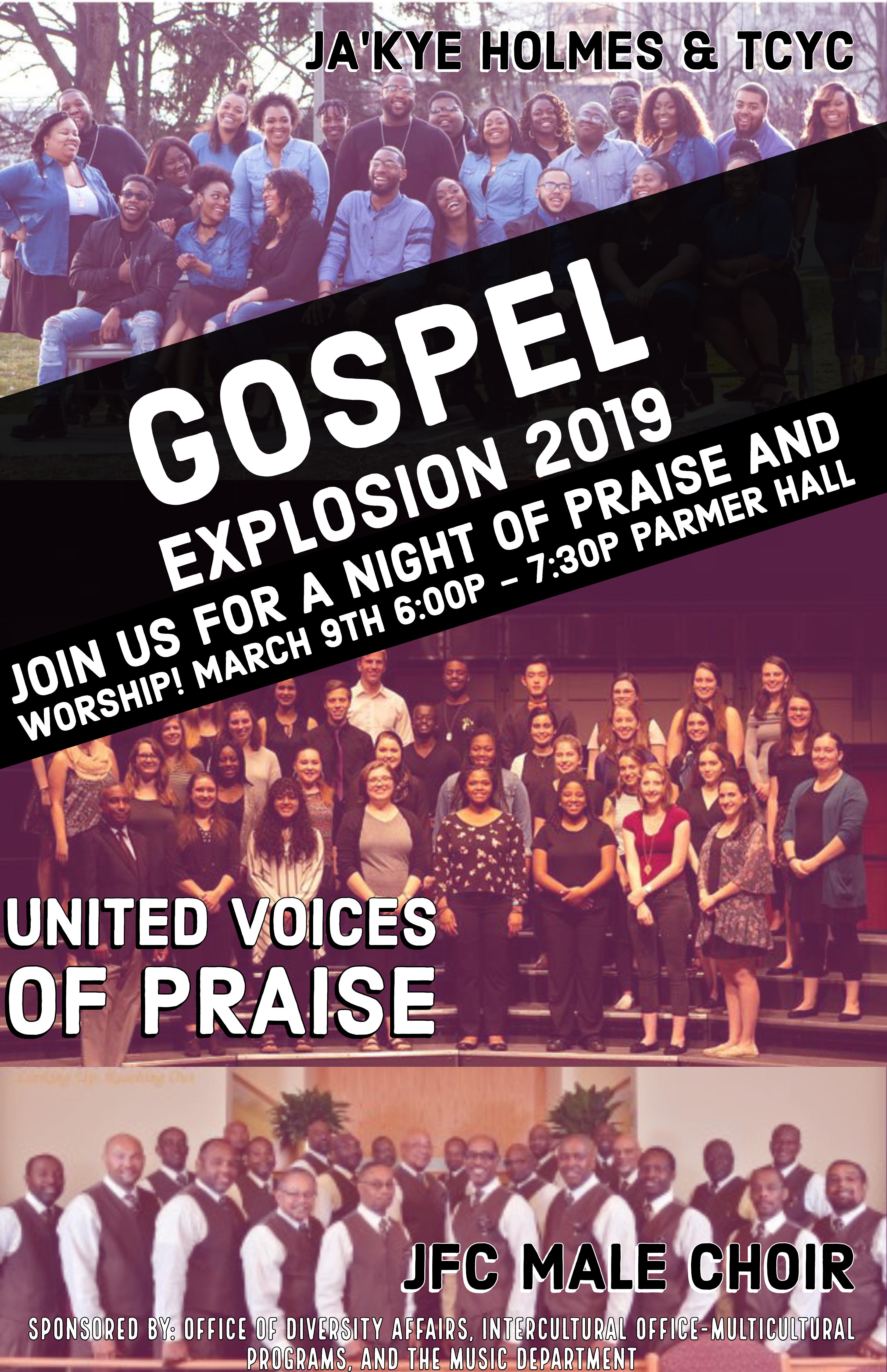 Gospel Explosion concert