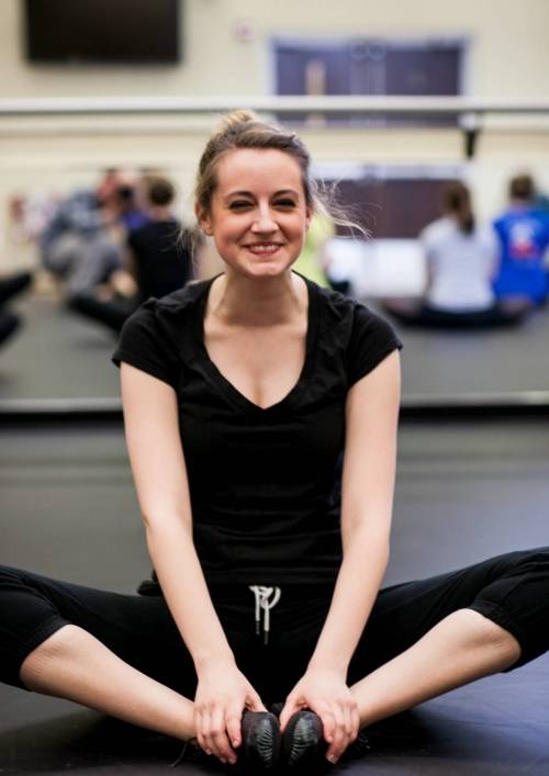 Students dancing at the Grace Pollock Dance Studio.