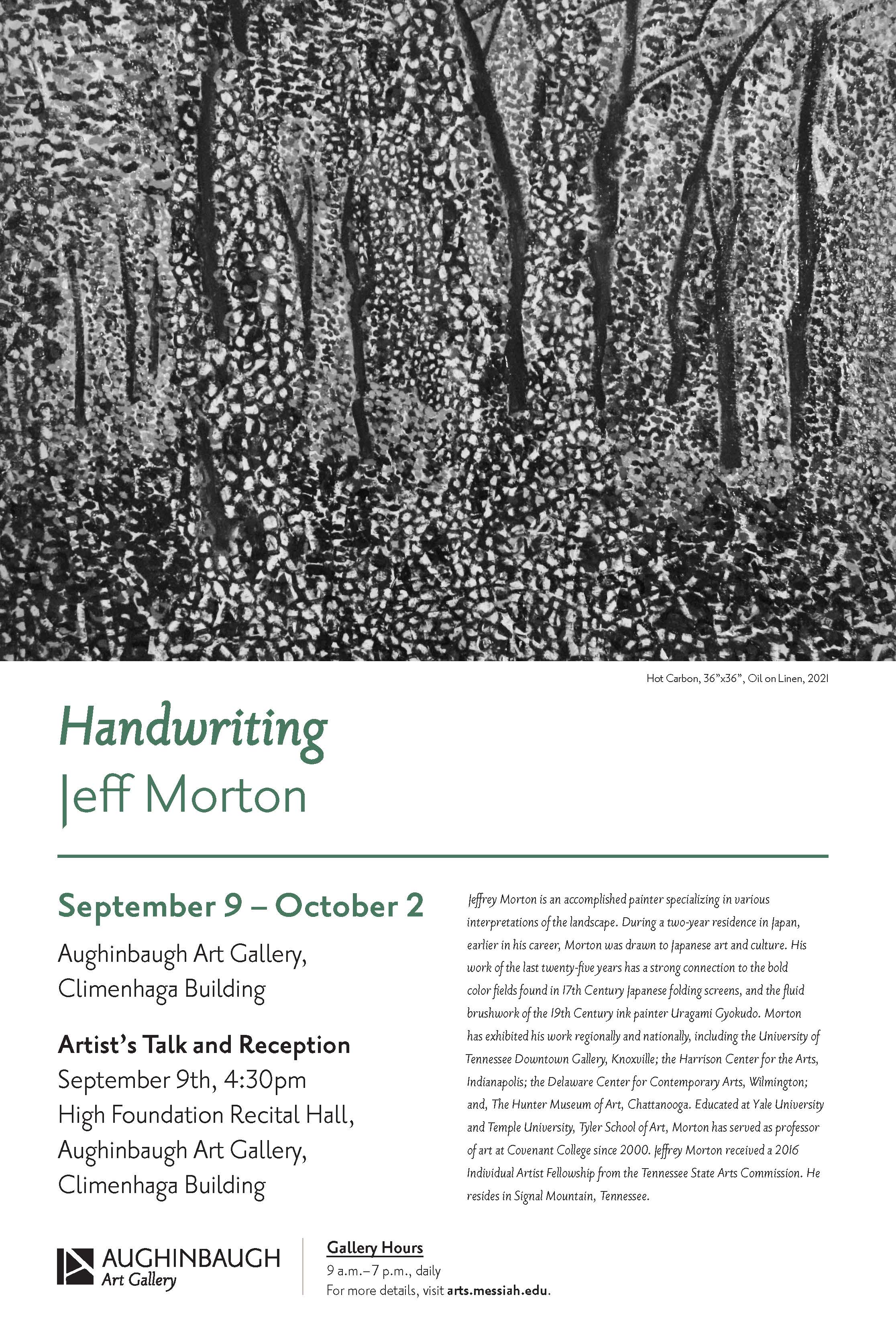 Handwriting jeff morton